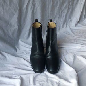 Frank & Oak Leather Heel Boot, Size 8